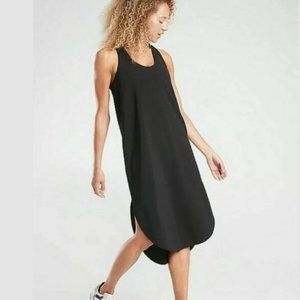 ATHLETA Illuminate Dress Black LIGHTWEIGHT Summer